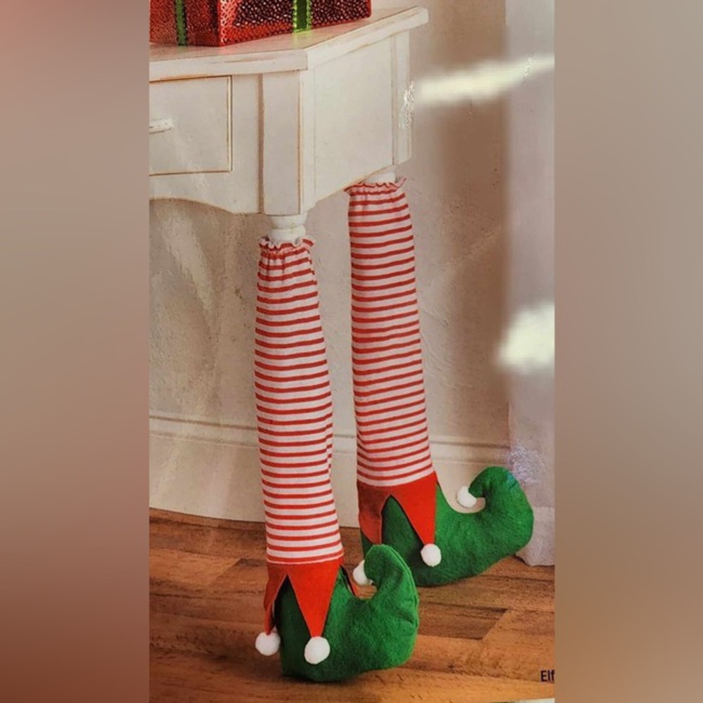 Christmas Party Elf Legs - 4 ct per bag Table Decorations